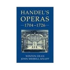 Handel's Operas, 1704-26