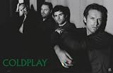  Coldplay - Black and White Poster 34 ½ X 22 ¼