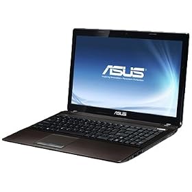 ASUS K53E�V���[�Y 15.6�^�t�� i5 2410M 640GB HDD ���f�� �u���E�� K53E-SX2410