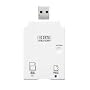I-O DATA USB 2.0/1.1�ڑ� ���쌠�ی�@�\�Ή� SD/microSD�p�������[�J�[�h ���[�_�[�E���C�^�[ USB2-SDMV