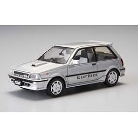 1/43 DISM EP71 �X�^�[���b�g 1300 �^�[�{S �O���^ ['86] (�V���o�[)