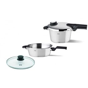 Fissler �R���t�H�[�g4.5�k�@�X�y�V�����Z�b�g�@�X�L���b�g2.5L�E��p�K���X�W�t�� 612-301-11-093