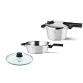 Fissler �R���t�H�[�g4.5�k�@�X�y�V�����Z�b�g�@�X�L���b�g2.5L�E��p�K���X�W�t�� 612-301-11-093