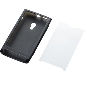 ELECOM �\�j�[�E�G���N�\�� Xperia TM�p �V���R���P�[�X MPS-X10SCBK
