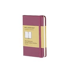 Moleskine Plain Notebook Hard Cover Extra Small Magenta (Moleskine Legendary Notebooks)