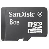  SanDisk 8GB microSDHC Card CLASS 2 (SDSDQ-8192, Bulk Package)