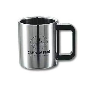 �L���v�e���X�^�b�O(CAPTAIN STAG) �}���[ �_�u���X�e���}�O�J�b�v310ml M-1246