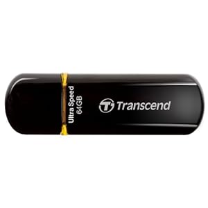 【クリックで詳細表示】Transcend 高速タイプ USBメモリ 600シリーズ 64GB 永久保証 TS64GJF600