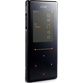 iriver LED�^�b�`�Z���T�[���� �f�U�C���f�W�^���I�[�f�B�I�v���[���[ T6 �l�I�� 2GB ���[�h�u���b�N T6-2GB-BLK