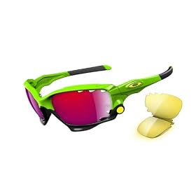 �I�[�N���[ JAWBONE �T���O���X 24-255 :Limited Jupiter Camo Polished Black/+Red Irid, H.I. Yellow