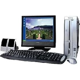�y�W���[�V�����f���zGateway �X�����^�C�v�f�X�N�g�b�v�p�\�R�� 627JP + �V���[�v 15�^�t���f�B�X�v���C LL-T15G4-B