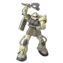 MS IN ACTION!! MS-06F �ʎY�^�U�N