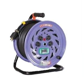 【クリックで詳細表示】日動：ロック(引掛・外カギ)式ドラム 30m アース付 NF-E33LPN-20A [その他] [その他] [その他]