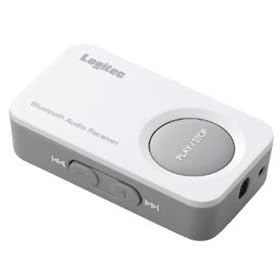 Logitec iPhone �X�}�[�g�t�H���Ή� Bluetooth2.1+EDR�Ή� �I�[�f�B�I���V�[�o�[ �z���C�g LBT-LBT-AR200C2WH