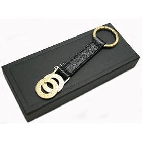 BVLGARI�i�u���K���j�h�b�s�I�g���h�@�L�[�����O�z���_�[ �u���b�N/�S�[���h 26994�L�[�����O