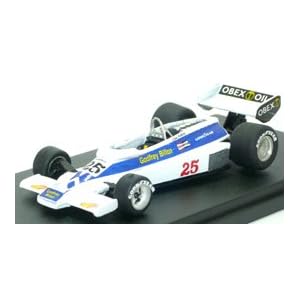 【クリックで詳細表示】Racing Models 1/43 ヘスケス F1 TEAM 308E3 イアン・アシュリー カナダGP 1977