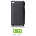 Case-Mate iPod touch 第4世代 専用 スリム ハードケース Barely There ブラック CM012238