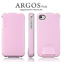 SGP iPhone4S/4 ケース Argos 【 PINK 】 本革 フリップタイプ for Apple iPhone 4 / 4S