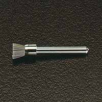 【クリックで詳細表示】5mm/3.0mm軸 軸付ブラシ[ダイヤ砥粒付]＃600 EA819AR-2： DIY・工具