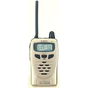 ALINCO ���菬�d�͌^�g�����V�[�o�[ 20ch �S�[���h DJ-PA20G