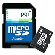 PQI microSD�J�[�h2GBminiSD�ESD�A�_�v�^�[�t�i�v�ۏ�