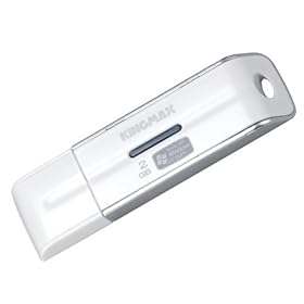 KINGMAX USB�������[ 2GB �z���C�g ���{��p�b�P�[�W 5�N�ۏ� U-Drive2GB