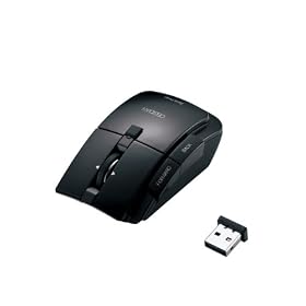 �G���R�� 2.4GHz���C�����X ���[�U�[�}�E�X(�u���b�N)OBSIDIAN M-GE3DLBK