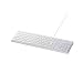 iBUFFALO �t���L�[�{�[�h USB�ڑ� �Ɨ��L�[�^�C�v �z���C�g BSKBU04WH