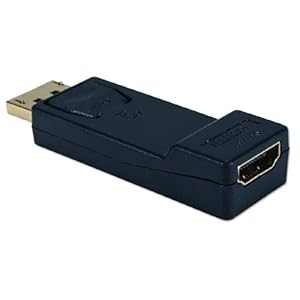 【クリックでお店のこの商品のページへ】TORONIC AD&C DisplayPort(オス) →HDMI(メス)変換アダプター HDCP対応 オーディオ出力対応: パソコン・周辺機器