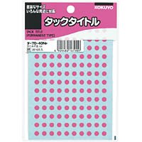 【クリックで詳細表示】タ-70-40NP タックタイトル ピンク φ5mm