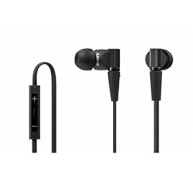 SONY iPhone/iPod�p�����R���t���w�b�h�Z�b�g XB21IP �u���b�N MDR-XB21IP/B