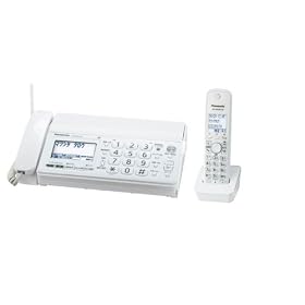 Panasonic �f�W�^���R�[�h���X���ʎ��t�@�N�X �z���C�g �q�@1��t�� (A4���M/A4��M) KX-PD301DL-W