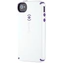 Speck Products iPhone4S/4対応保護ケース ホワイト パープル CNDYIP4SWHAG