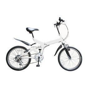 �V�}�m6�i�ϑ��M�A 20�C���`�܂肽���݃}�E���e���o�C�N/�O��_�u���T�X�y���V�����tMTB[�z���C�g/20-FB-MTB-WH]