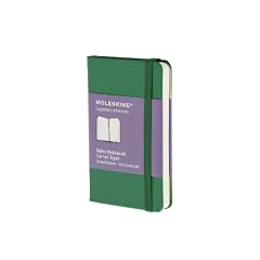 Moleskine Ruled Notebook Hard Cover Extra Small Emerald Green (Moleskine Legendary Notebooks)