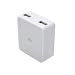 PLANEX �}���[�d(2�|�[�g���v2000mA)USB AC�A�_�v�^ �z���C�g PL-WUCHG03-W (iPod/iPad/iPhone5/4s/4/3GS/3G/Xperia/�E�H�[�N�}��/Xperia/Galaxy/au/docomo/SoftBank)
