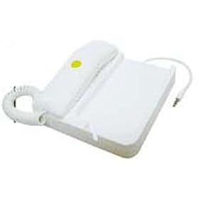 ��b��t���ŌŒ�d�b�̂悤�Ɏg���� iPhone�p �[�d�X�^���h Phone�~Phone �z���C�g SP-2396