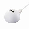 BUFFALO USB�����P�[�u�� 2.0�Ή� �X�^���h�t 2.0m �z���C�g BSUC20EDWH
