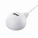BUFFALO USB�����P�[�u�� 2.0�Ή� �X�^���h�t 0.5m �z���C�g BSUC05EDWH