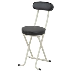 �R�P(YAMAZEN) �܂肽���݃`�F�A �܂肽���݈֎q (�w������t) �u���b�N YZX-45(BK)