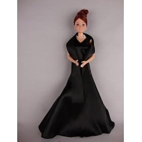BARBIE �h���X- Black Evening Gown with Shawl - Limited Edition