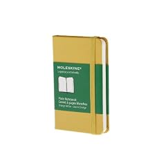 Moleskine Plain Notebook Hard Cover Extra Small Golden Yellow (Moleskine Legendary Notebooks)