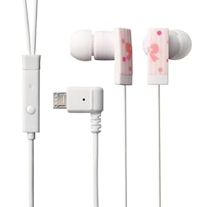 【クリックでお店のこの商品のページへ】ELECOM スマートフォン用ヘッドホンマイク MEDIAS EHP-MBIN105/MJ1