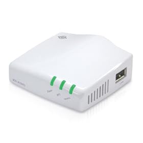 PLANEX USB 2.0 Wi-Fi�V���v�����f�B�A�T�[�o(�O�t��HDD/�������f�[�^���L) MZK-SN300N2