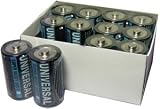  UNIVERSAL BATTERY D5325/D5925 Super Heavy-Duty Battery Value Box (D 12-pk)