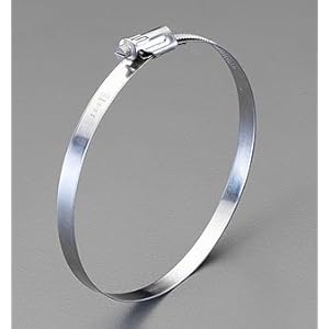 【クリックで詳細表示】[110-130mm] ホースクランプ(SUS304) EA463HE-130