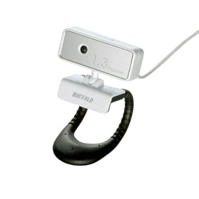 iBUFFALO WEB�J���� Cmos130����f UVC�Ή� �}�C�N���� �z���C�g BSW13KM02WH