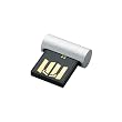 ELECOM USB������ 16GB �����^ �V���o�[ MF-KSU216GSV