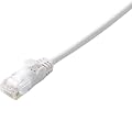 ELECOM LAN�P�[�u�� (Wii�EPS3�EXbox 360)CAT6���� �ɍ� 1m �z���C�g LD-GM/WH1