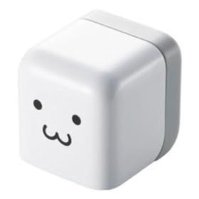ELECOM iPod/iPhone5/4S/4/3GS/3G �Ή� AC�[�d�� cube�^ USB FACE AVA-ACU01F1